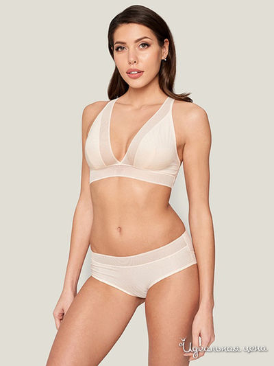 Бюстгальтер с мягкой чашкой Sensera, цвет кремовый