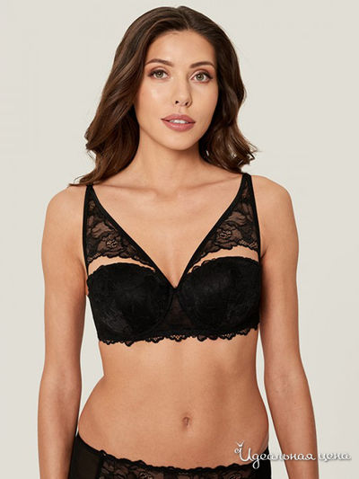 Бюстгальтер с формованной чашкой Sensera, цвет черный