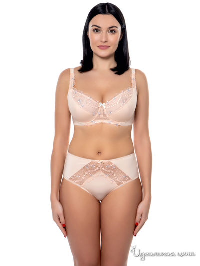 Бюстгальтер дублированный Primaverina, цвет светло-бежевый