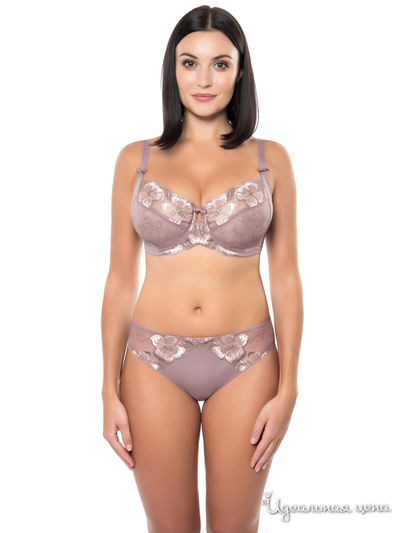 Трусы миди Primaverina, цвет бежевый