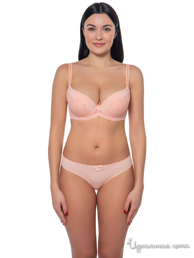 Бюстгальтер пуш-ап Primaverina, цвет нежный персик