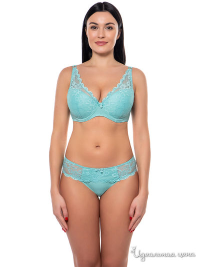 Бюстгальтер с формованной чашкой Primaverina, цвет голубой