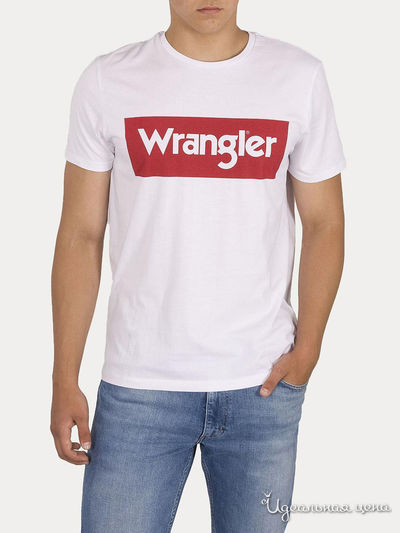 Футболка Wrangler, цвет белый