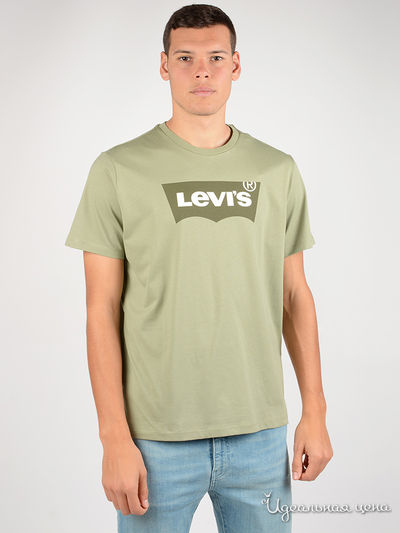 Футболка Levi's, цвет хаки