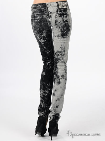 Джинсы Galliano&amp;Cavali женские, цвет черный / серый