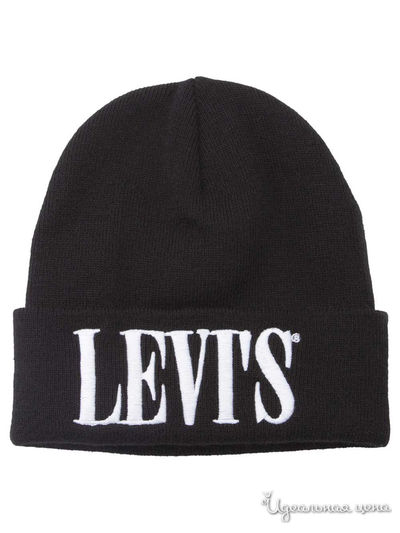 Шапка Levi's, цвет черный