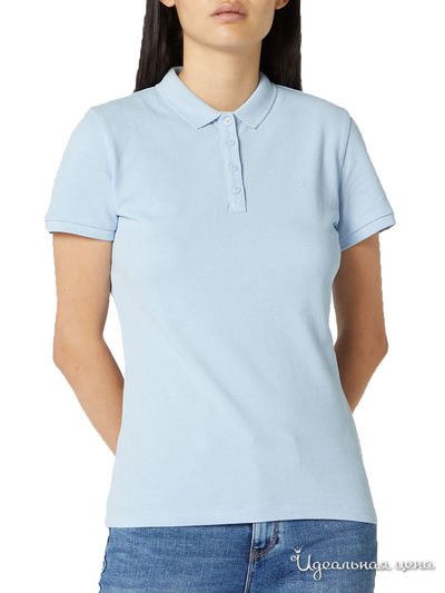 Поло Wrangler, цвет голубой
