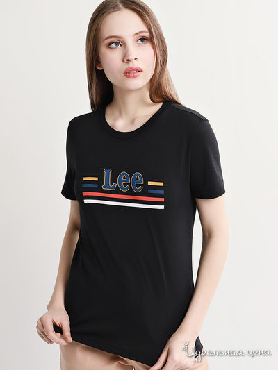 Футболка LEE, цвет черный