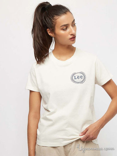 Футболка LEE, цвет белый