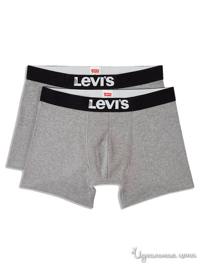 Трусы, 2 шт. Levi's, цвет серый