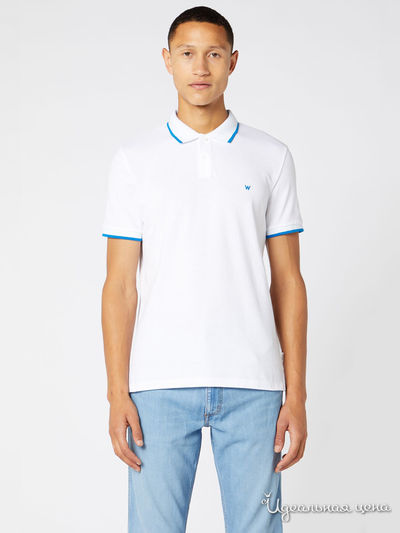 Поло Wrangler, цвет белый