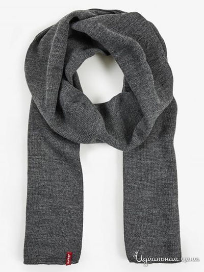 Шарф Levi's, цвет серый