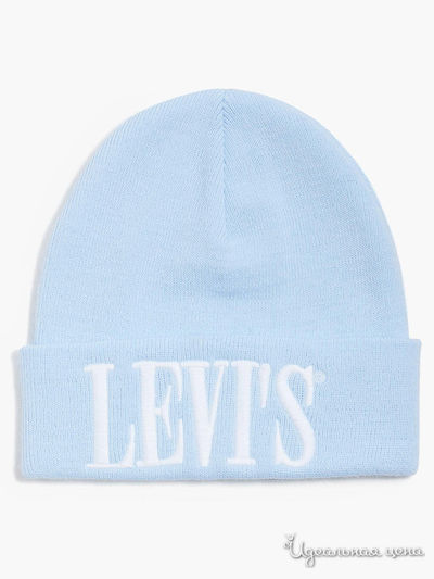 Шапка Levi's, цвет голубой
