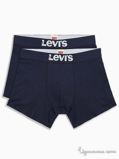 Трусы, 2 шт. Levi's, цвет синий