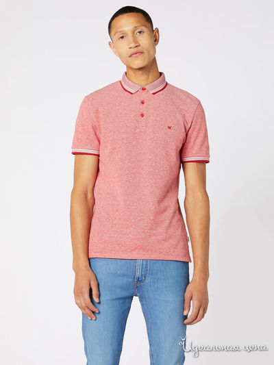 Поло Wrangler, цвет красный