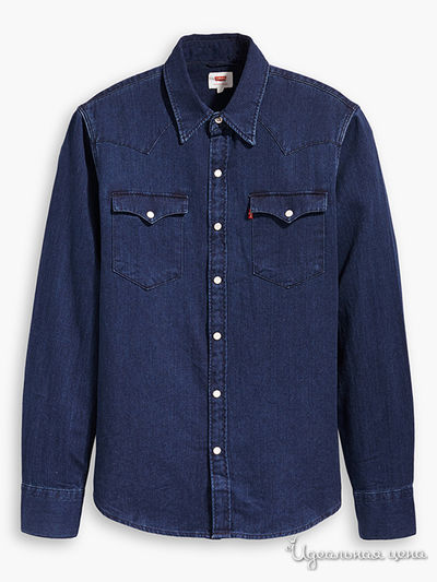 Рубашка Levi's, цвет синий