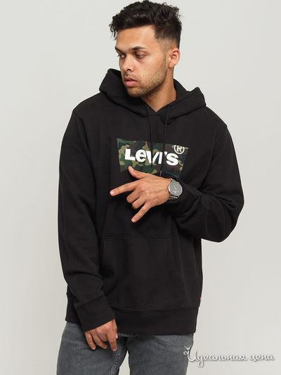 Толстовка Levi's, цвет черный