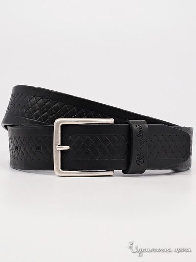 Ремень Wrangler, цвет черный