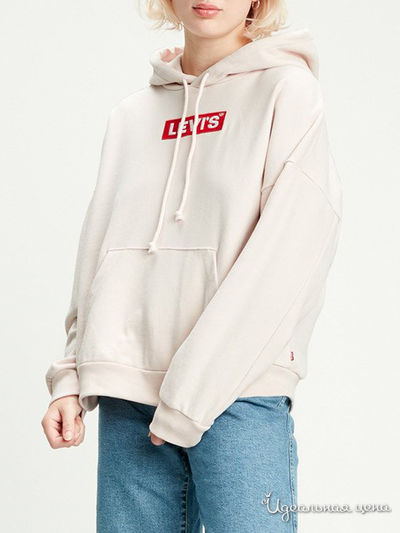 Толстовка Levi's, цвет экрю