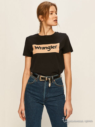 Футболка Wrangler, цвет черный