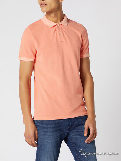 Поло Wrangler, цвет оранжевый