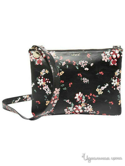 Сумка Levi's, цвет черный