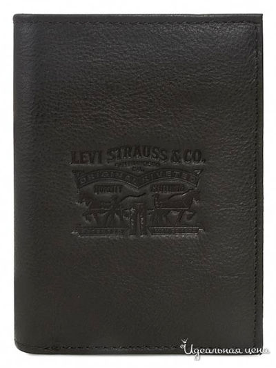 Кошелек Levi's, цвет черный