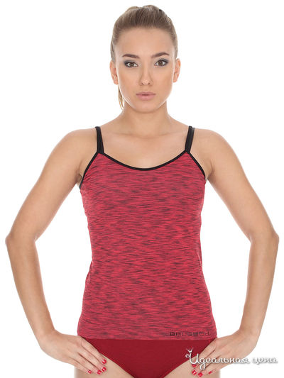 Майка Brubeck, цвет бордовый