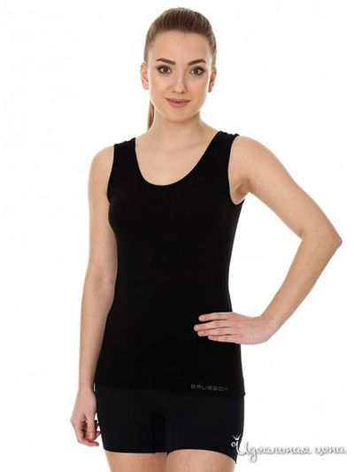 Майка Brubeck, цвет черный