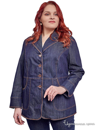 Джинсовый пиджак Klingel, цвет синий