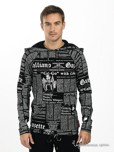 Ветровка Galliano, цвет цвет черный