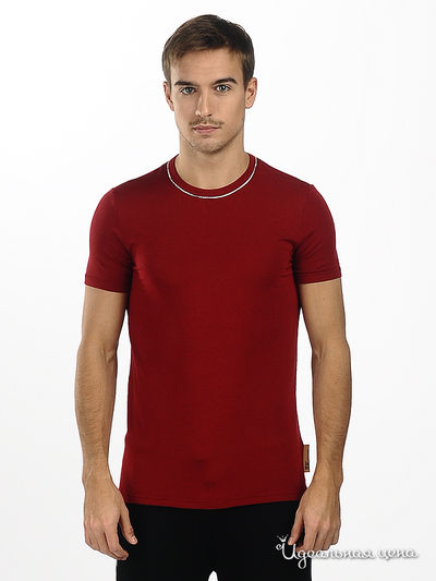 Футболка Galliano, цвет цвет бордовый