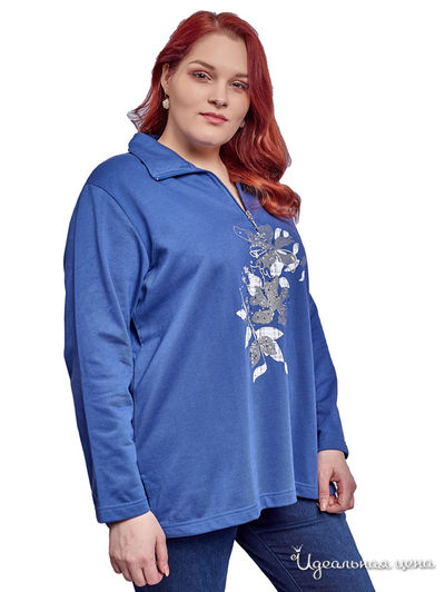 Толстовка Klingel, цвет синий