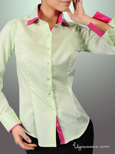 Рубашка Alonzo Corrado, цвет цвет салатовый