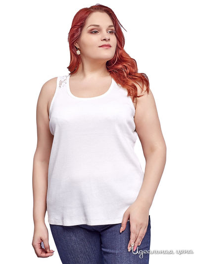 Майка Klingel, цвет белый