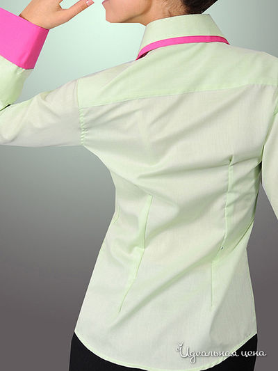 Рубашка Alonzo Corrado женская, цвет салатовый
