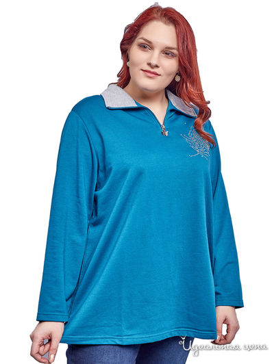 Толстовка Klingel, цвет голубой