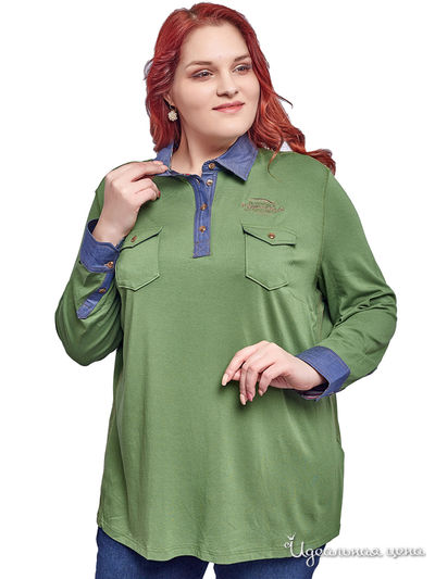 Рубашка Mona, цвет зеленый