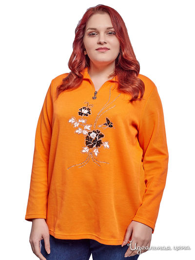 Толстовка Klingel, цвет оранжевый