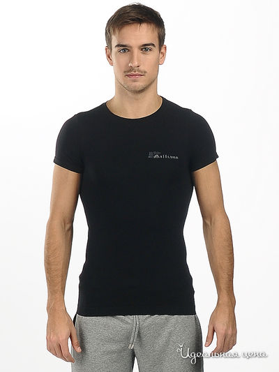 Футболка Galliano, цвет цвет черный