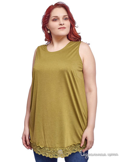 Майка MIAMODA, цвет хаки