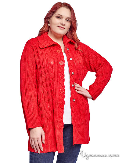 Кардиган Klingel, цвет красный