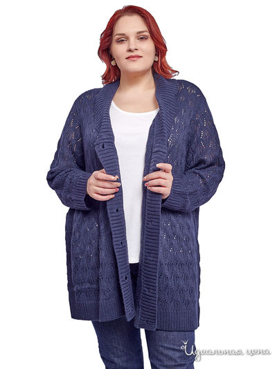 Кардиган m.collection, цвет синий