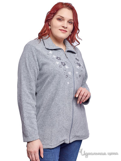 Толстовка Klingel, цвет серый