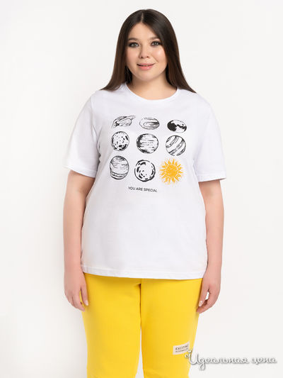 Футболка BARMARISKA, цвет белый