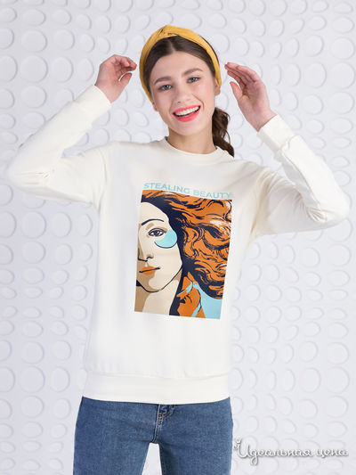 Свитшот BARMARISKA, цвет экрю