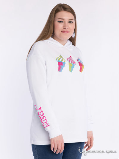 Худи BARMARISKA, цвет белый