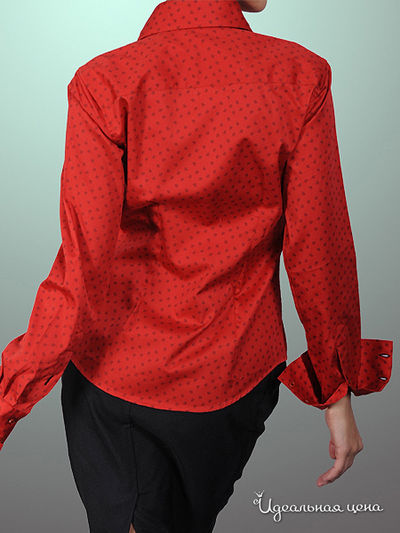 Рубашка Alonzo Corrado женская, цвет красный