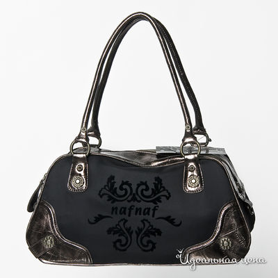 Сумка NafNaf, цвет цвет черный