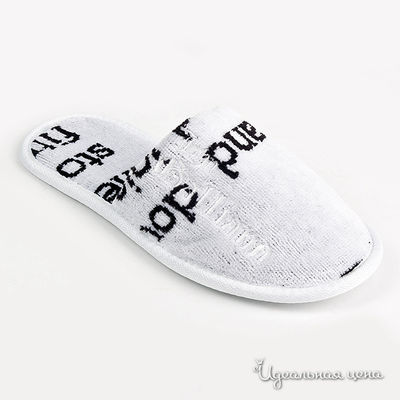 Тапки Galliano, цвет цвет белый